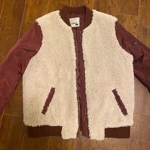 Levi’s Nylon Sherpa Bomber Jacket size L
